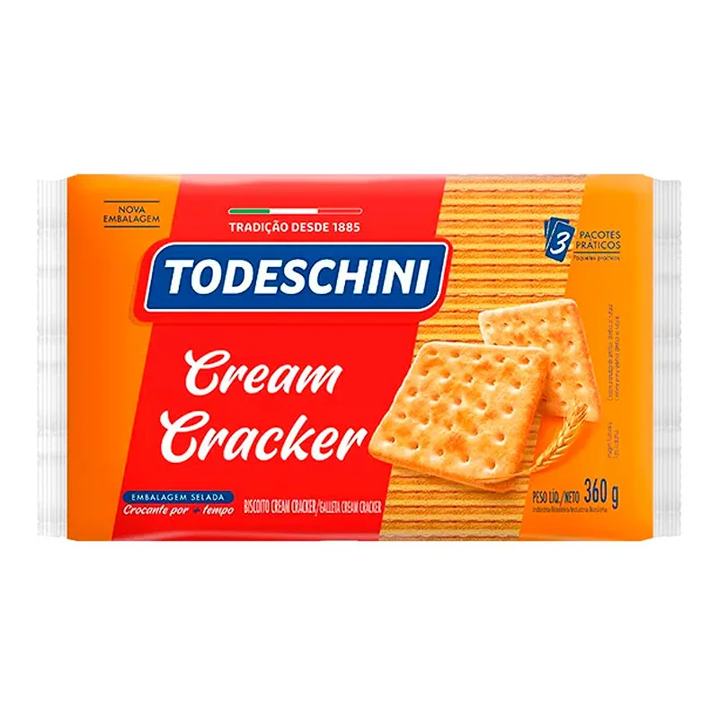 Biscoito cream cracker (350g)
